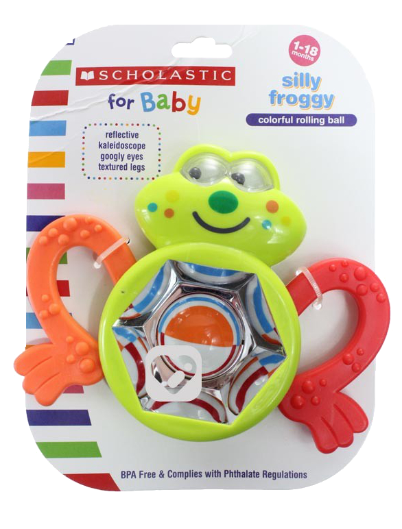 Textured Legs Kaleidoscope Googly Eyes Scholastic For Baby Silly Froggy 