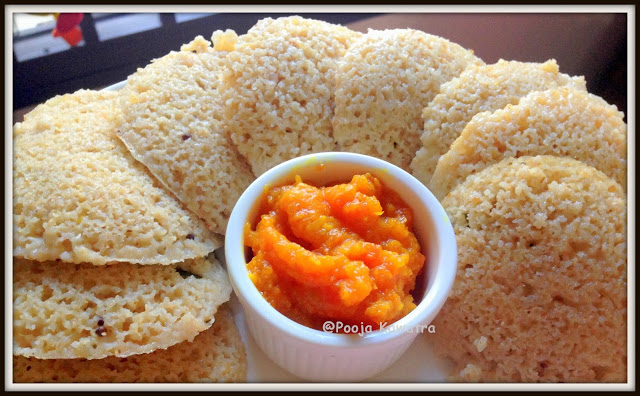 Broken wheat idli