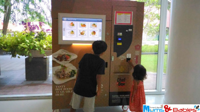 Hotelchangi food Vendingmachine