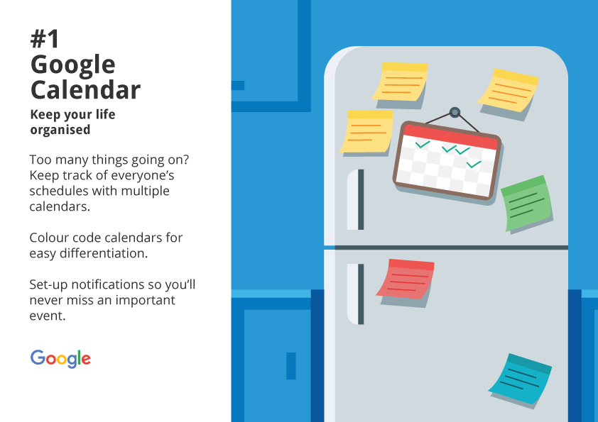 1. Google Calendar