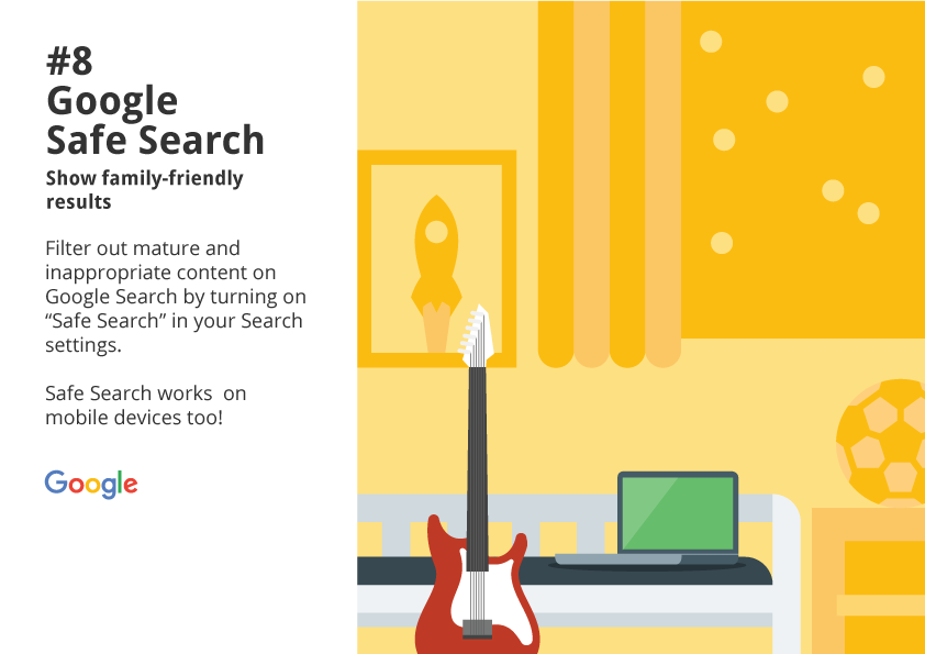 8. Google Safe Search