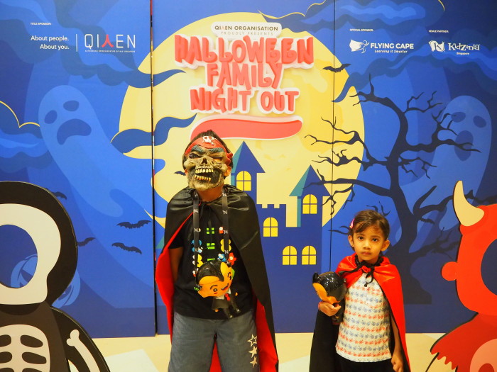 Halloween family night out kidzania