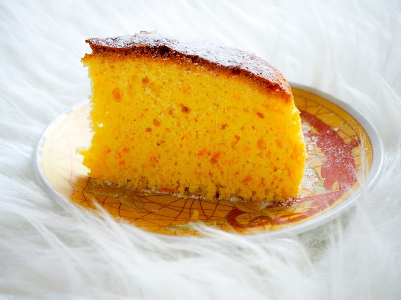 Orange sponge cake