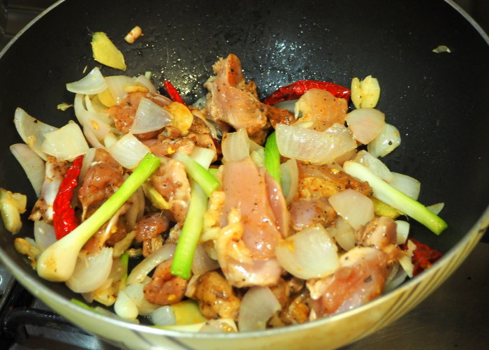 stir fry chicken