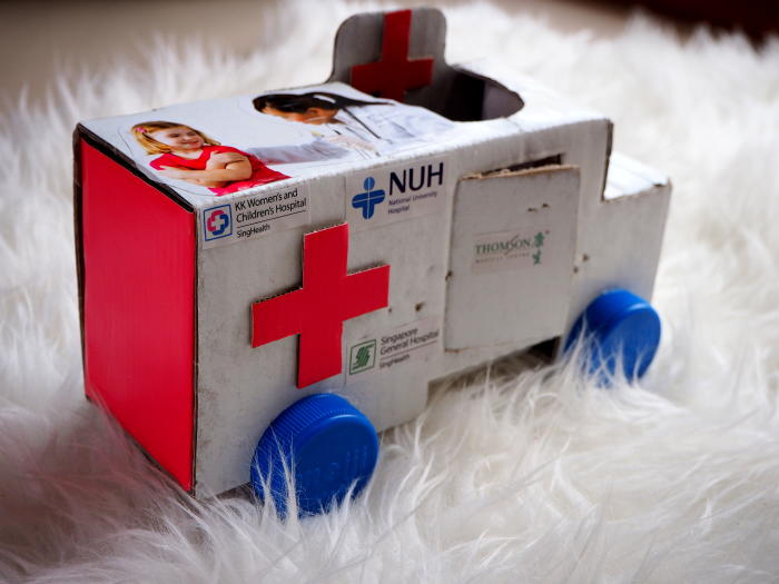cardboard Ambulance