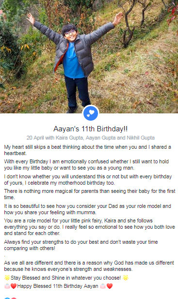 Aayan birthday