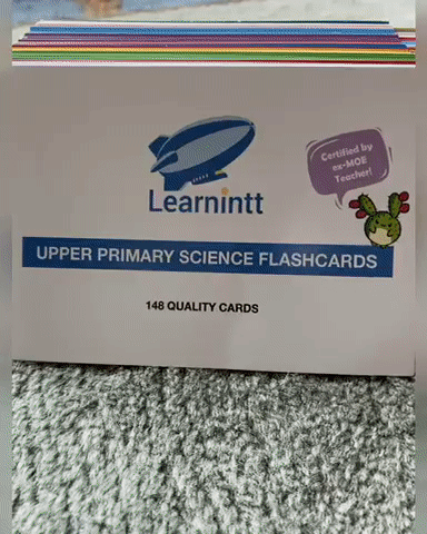 Learnitt PSLE science flashcard