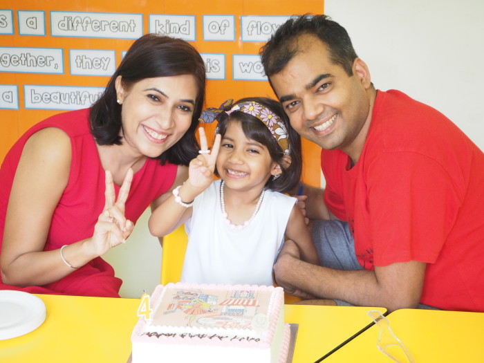 kaira 4th birthday