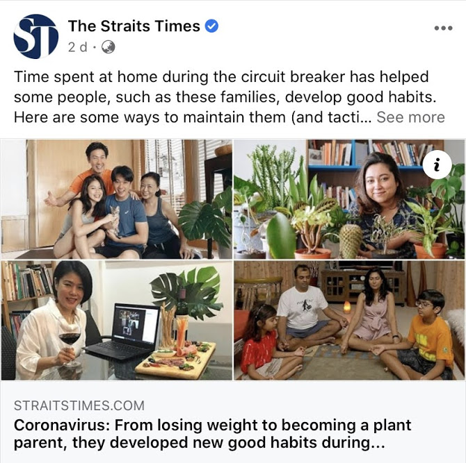 straits times